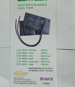 Certeza CR-6007 D - Double Tube Cuff with Bladder
